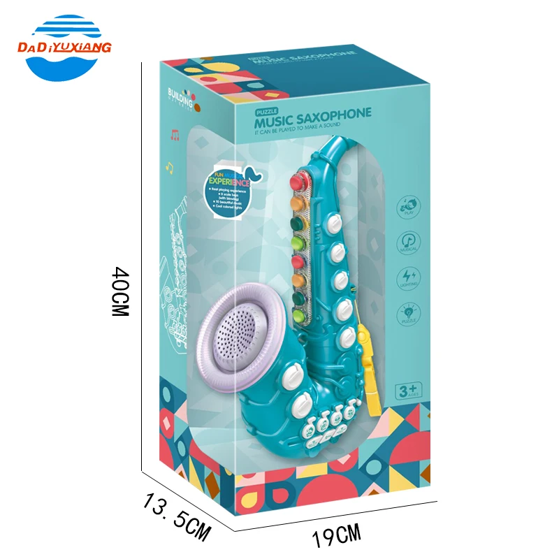 DADI OEM&ODM Education Music Toys Babies Plastic Saxophone Toys Baby Toy Saxophone