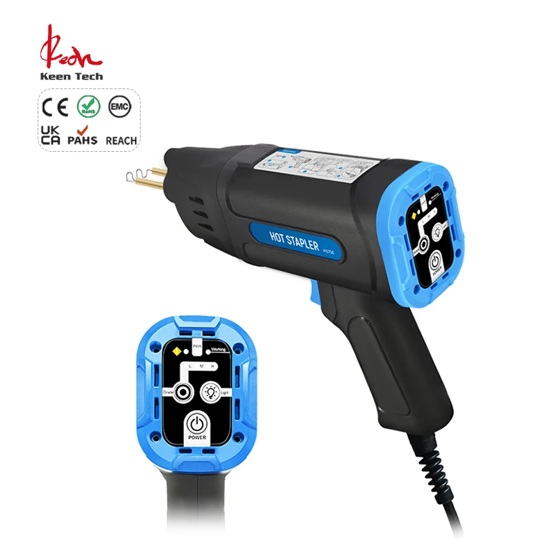 Hot Stapler,Plastic Welding Machine / plastic welding gun with 6 various nails 75W