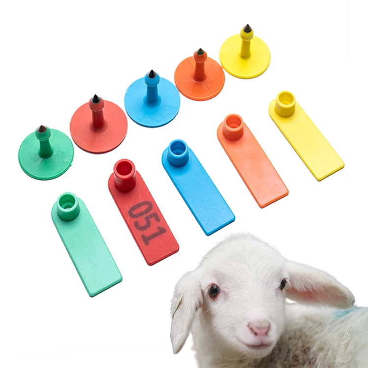 TPU PE Goats ear Tag live Goats sheep Ear Tags
