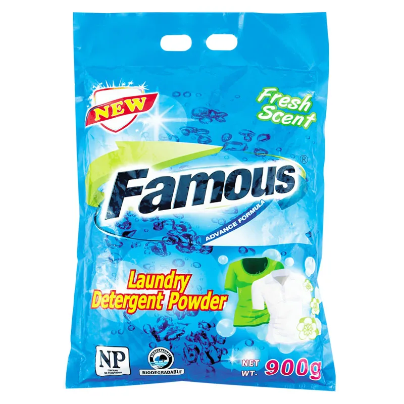 wholesale famous Bulk price detergent  2.5kg box purple detergent washing powder factory laundry soap