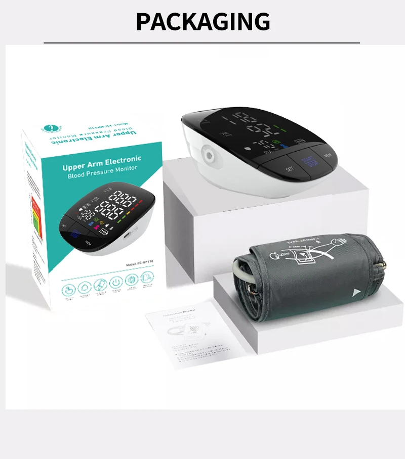 Automatic Electronic Upper Arm Blood Pressure Monitor Digital Testing Machine by Manufacturer House-Service Detector Tester