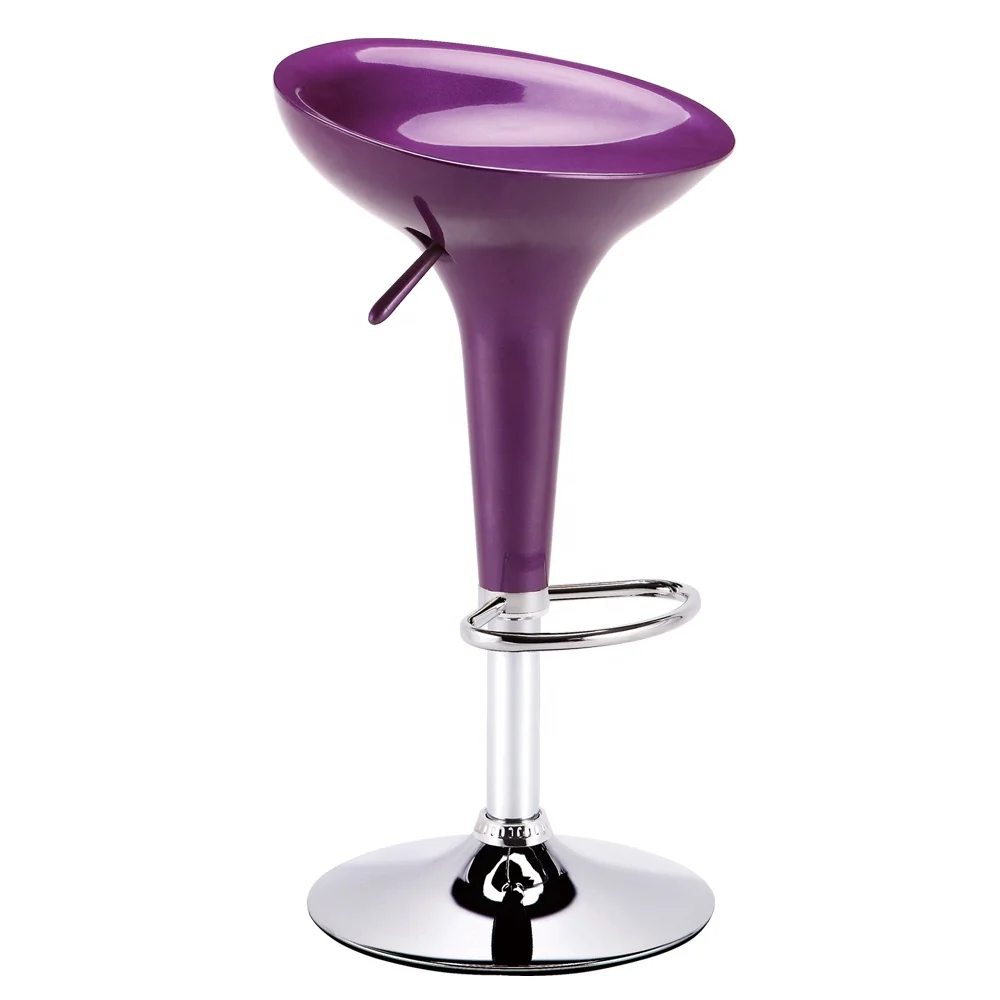 Modern design high kitchen bar stools black restaurant plastic bar bar table and chairs