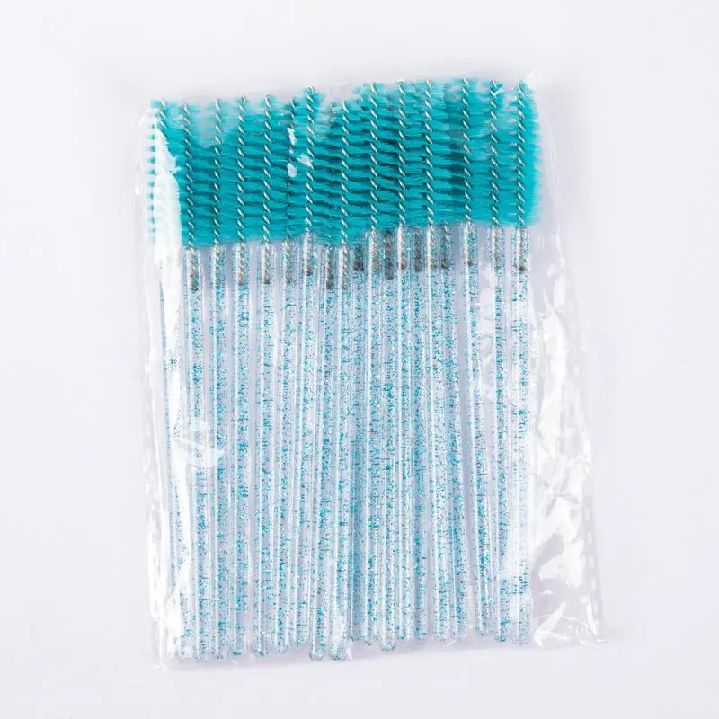 50pcs/bag disposable crystal mascara brush Mascara wand applicator