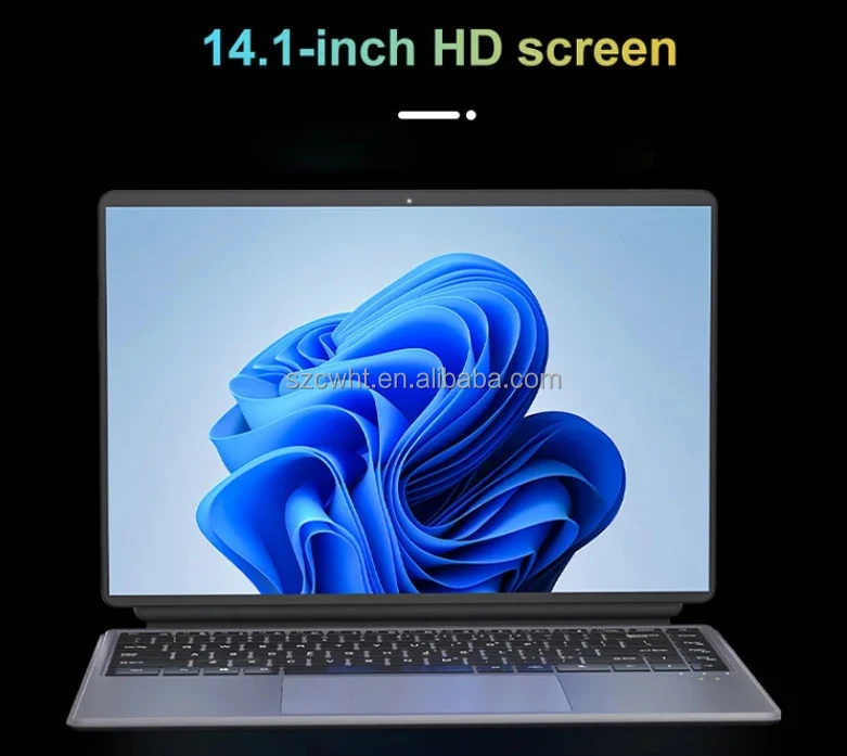 2025 New Products 14 Inch 2 in 1 gaming Laptop Notebook  Touchscreen Tablet PC In--tel N100 3.4GHz Business Win 11 tablets