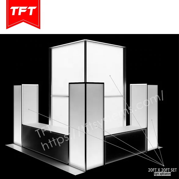 Welcome All Brands Back Trade Show Booth Floor With New Image and Trade Show Display