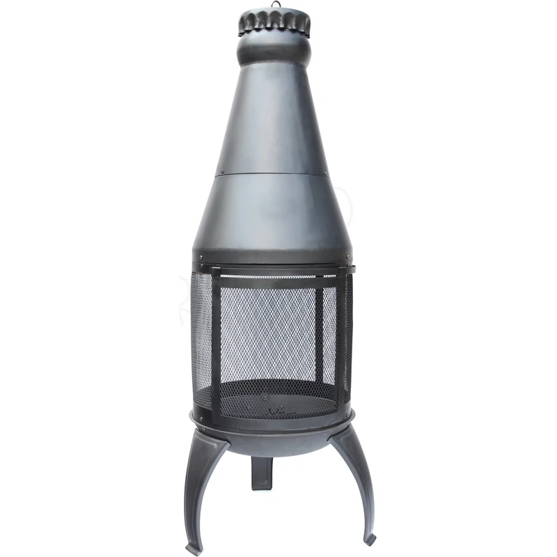 
Bottle style Outdoor Wood Burning fireplace Chiminea fire Pit 