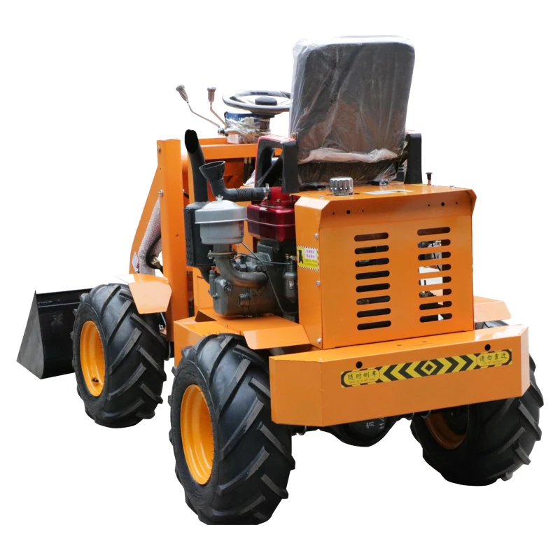 China Mini wheel loaders Cheap 300kg mini front end loader small electric loader MiNi
