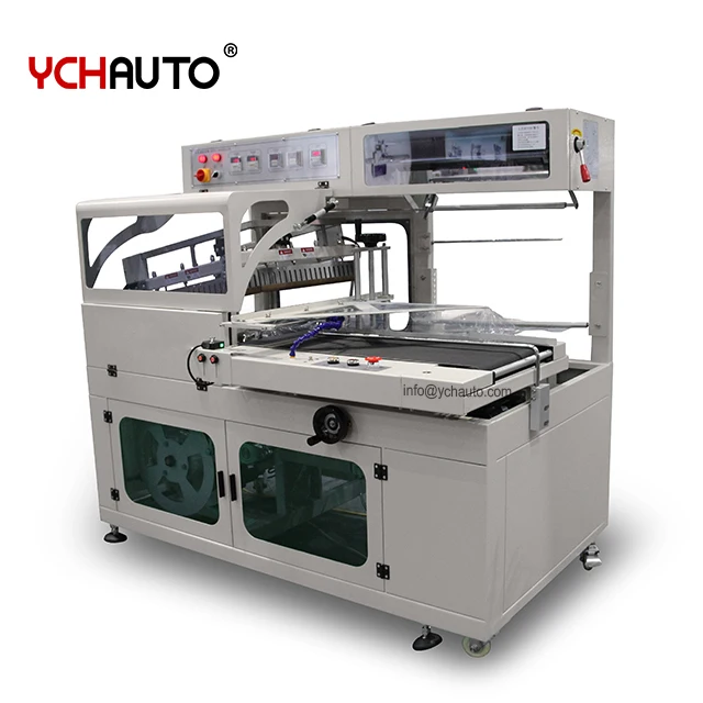 Автоматическая POF полиэтиленовая пленка Чехол Коробка книга тепла L заверточная машина для упаковки в термоусадочную пленку