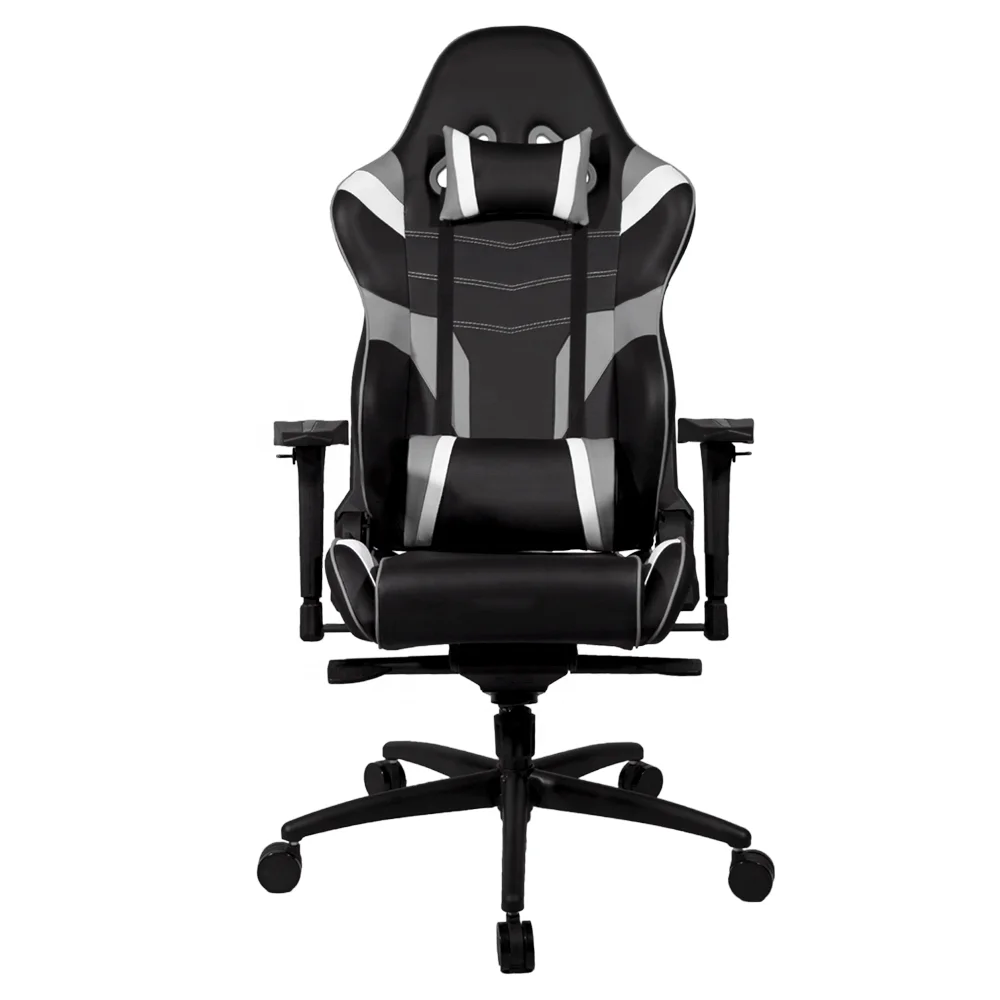 Дешевая оптовая продажа новый изысканный дизайнерский жесткий стул для геймеров серое кресло офисной игровой комнаты