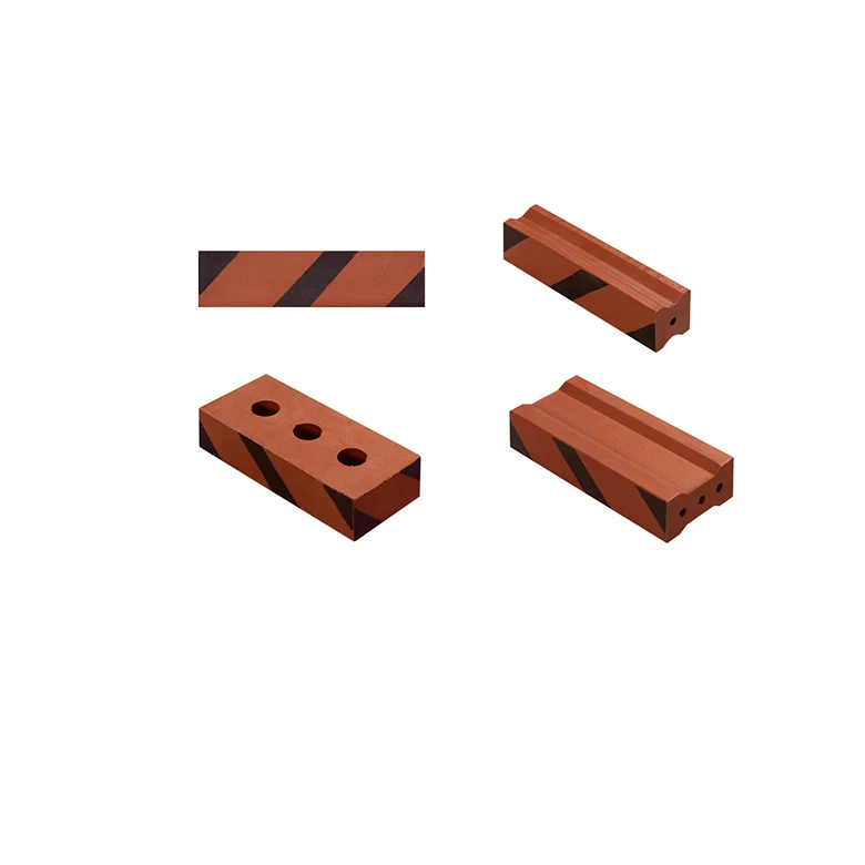 New Zealand masonry hollow red brick outdoor thin brick effect wall nature clay 3D brick wall