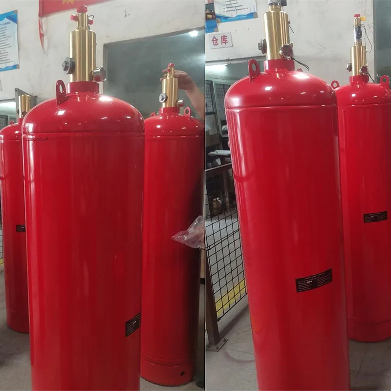 Hfc-227ea / Fm200 fire fighting equipment Gaseous Fire Extinguishing System FM200 Fixed Fire Suppression System