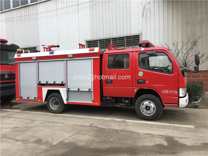Easy operation double row low pressure pump watering fire trucks 4000 liters