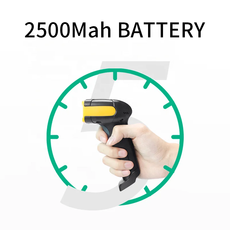 High Speed Supermarket Portable Payment Pos wireless QR Code Read 1d 2d Barcode Scanner With USB&2.4G