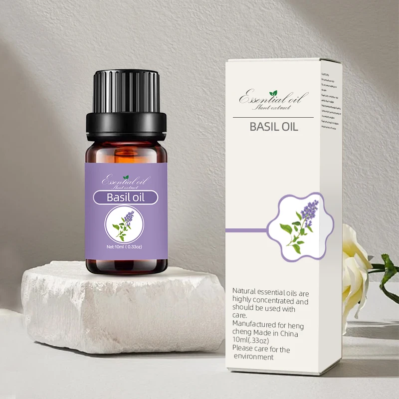 Wholesale Bulk Price Organic 100% Natural Pure Clove Basil Essential Oil for Skin Clean Clear