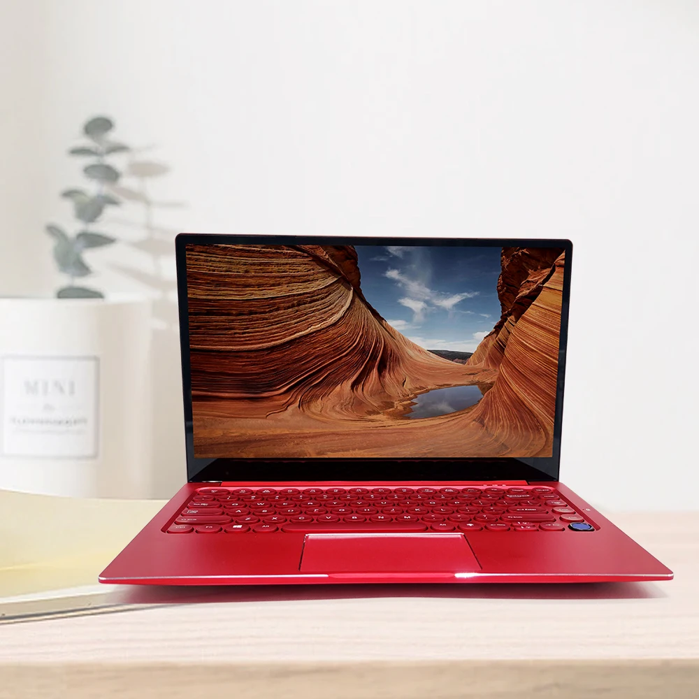 Fast Boot 14.1 Inch Portable Win11 i7 Notebooks 16gb RAM 1tb SSD Laptops with Round Keys