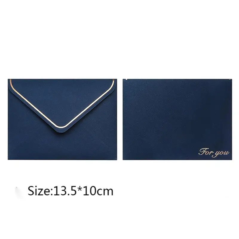 Custom Cardboard Mini Kraft Mailing Paper Envelopes Coloured Paper Gift  Business Envelope