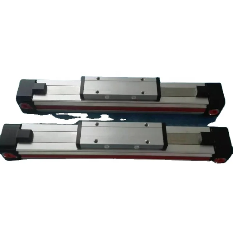 Adjustable Rodless Air Cylinder OSPK25-300mm 25mm bore 300mm travel stroke liner actuator cylinder