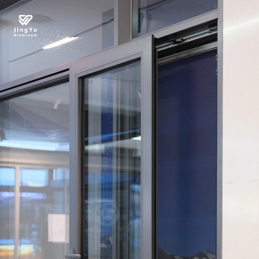 Vertical sliding replacement triple pane frames metal house design security glass for aluminium prices floor to ceiling window