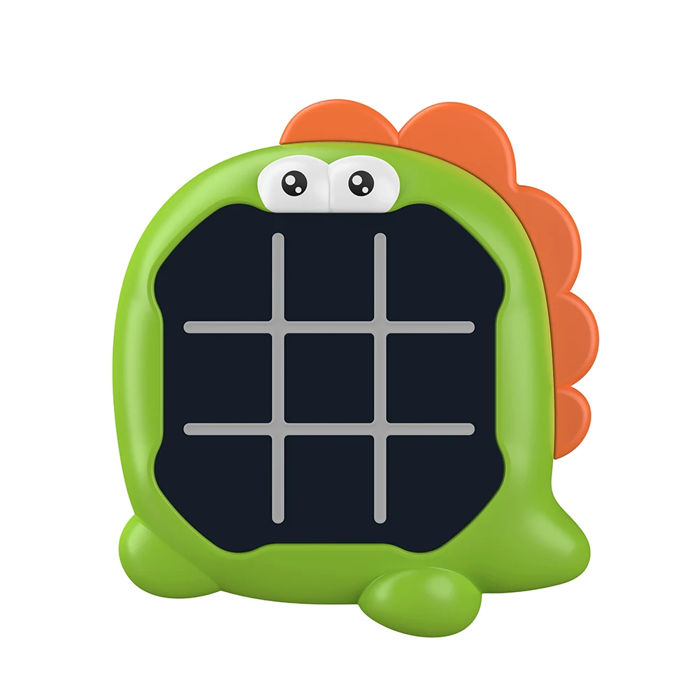 Cute animal tictactoe magic kids educational toys tictactoe memory game machine handheld chess games machine tictactoe for kids