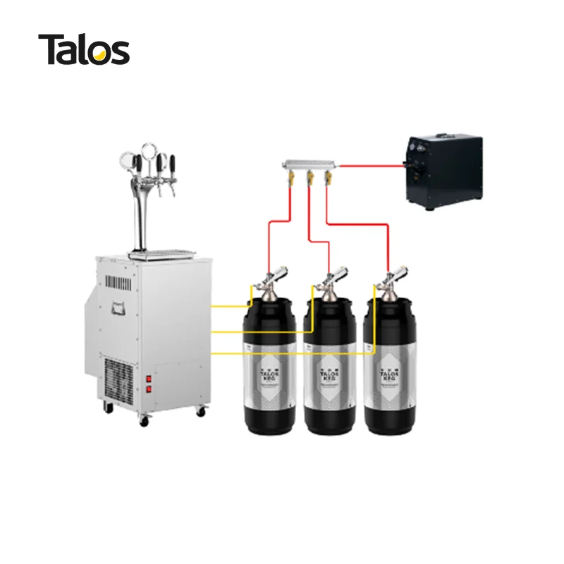 Talos Disposable Plastic Beer Keg T-Keg 20L Beer Keg