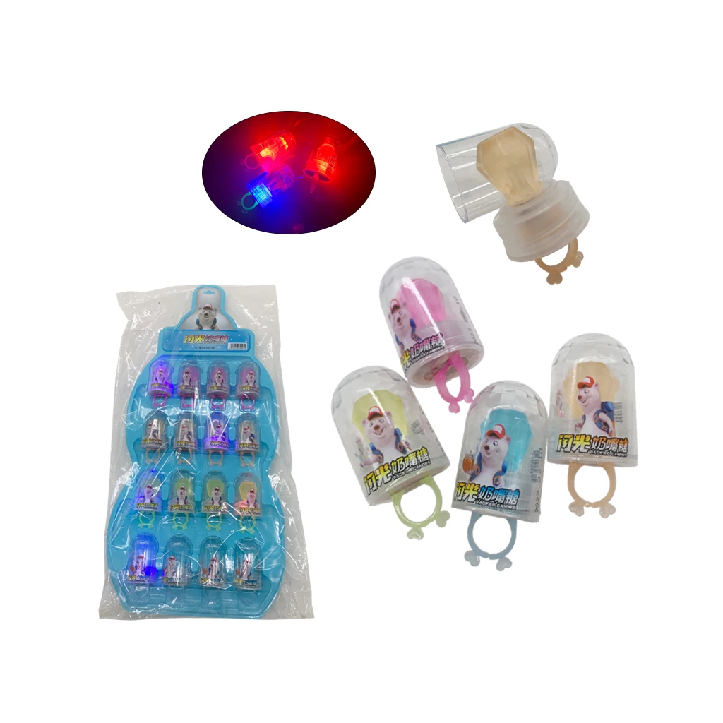 Wholesale suppliers Diamond Lollipop with LED light ring candy