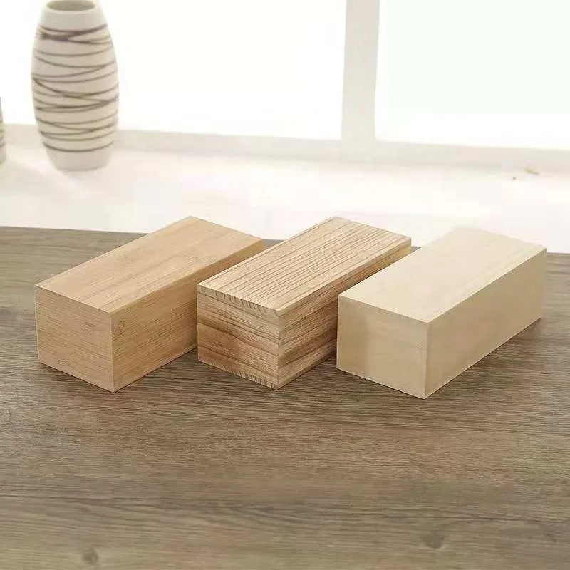 Cheap unfinished wooden storage small box jewelry gift packaging solid wood box