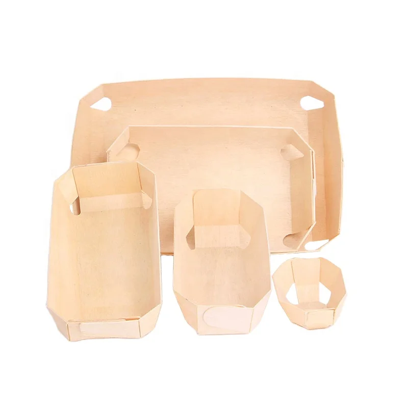 hot sale reusable poplar bark wood cake mold european cupcake bread baking mould