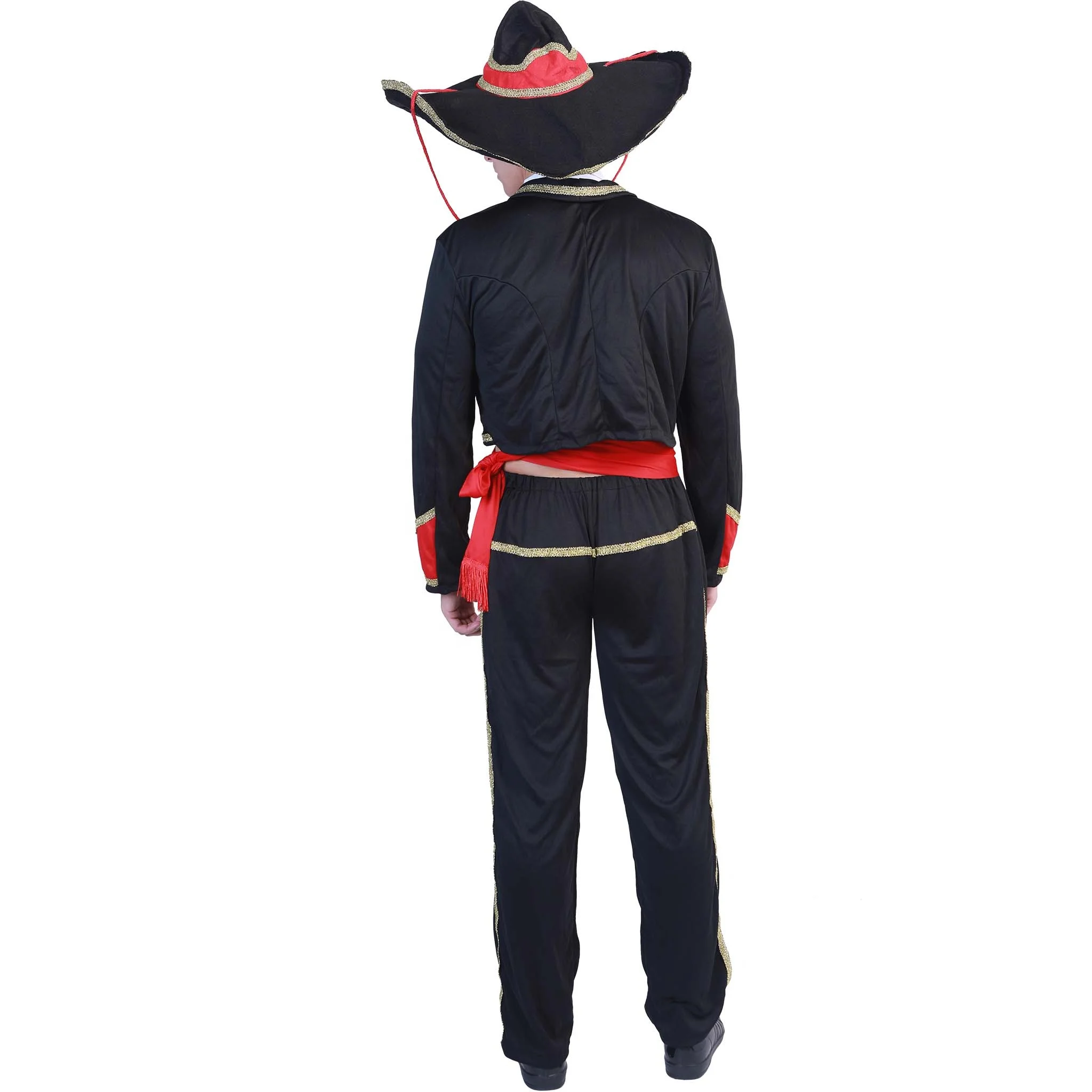 Wholesale adult cosplay costume for masquerade halloween mexico cowboy costume for men