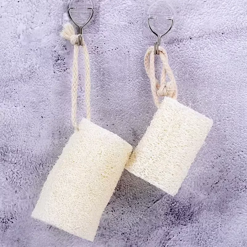 Loofah Bath Sponge Shower 100% Natural Body Loofah Sponge Luffa Sponge With Soap Gentle Exfoliating