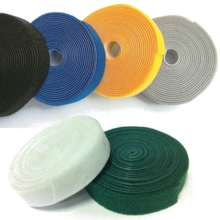 Лидер продаж, лента управления из полиэстера/нейлона для сада и дома, самодельные велюровые ленты, устойчивая лента с крючками и петлями
