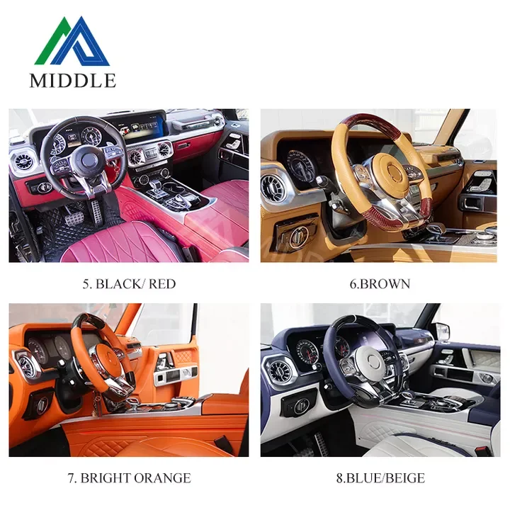 Luxury Customized  Interior Car Accessories Upgrade Kit For Mercedes G-Class Wagon W463 2002-2018