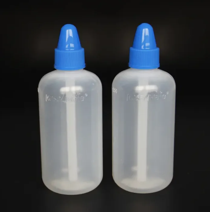 Nasal Cleaner Nasal Nose Wash Bottle 250ml Relief Pressure Rinse Cleanser Irrigation Adults Children Nose Wash Tool