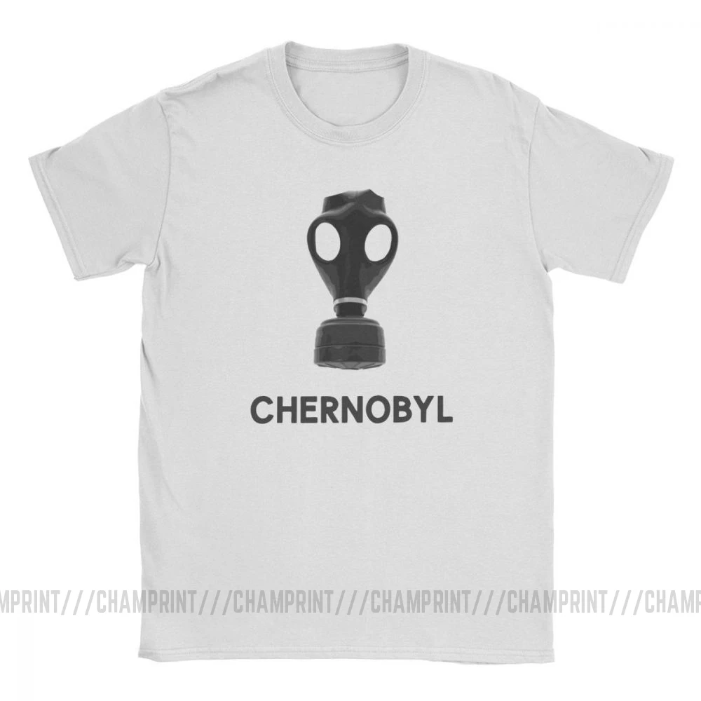 
Chernobyl T Shirt Men Cotton Vintage T-Shirt Disaster Nuclear Russia Ukraine Radioactive Cccp Tee Shirt Short Sleeve Tops Adult 