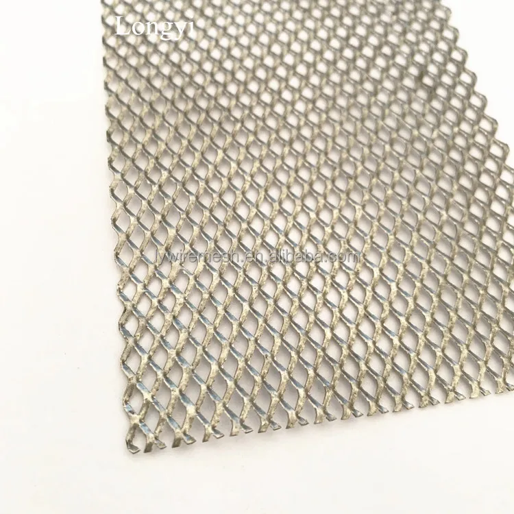 2x4mm diamond hole grade 1 2 pure titanium metal mesh bipolar plate for fuel cell