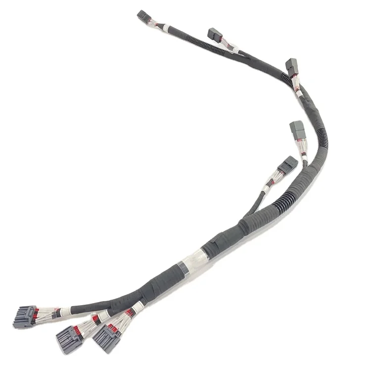 High-quality wire harness manufacturing factory produced auto wire harness with waterproof connector