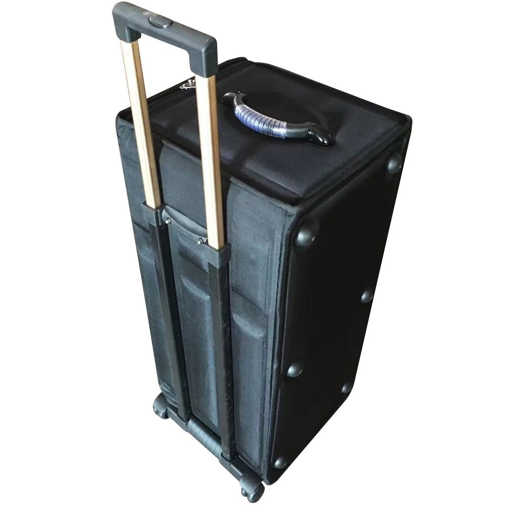 On Sale 252 slots Eyewear Display Box big capacity Optical Eyeglass Business Traveling Spectacles Suitcase