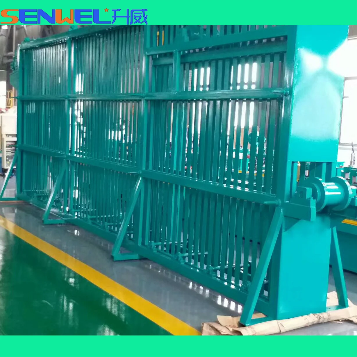 SENWEL Square steel pipe roll forming machine used Automatic ERW pipe mill line machine to make square tube