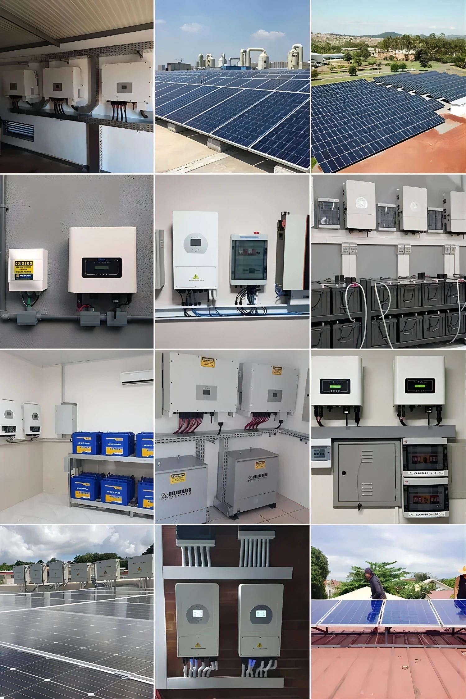 Инвертор Deye 40kw 45kw 50kw Sun-40/45/50k-g04 4 Mppt с нулевым экспортным инвертором 40kva 45kva 50kva на сетке солнечный Pv инвертор