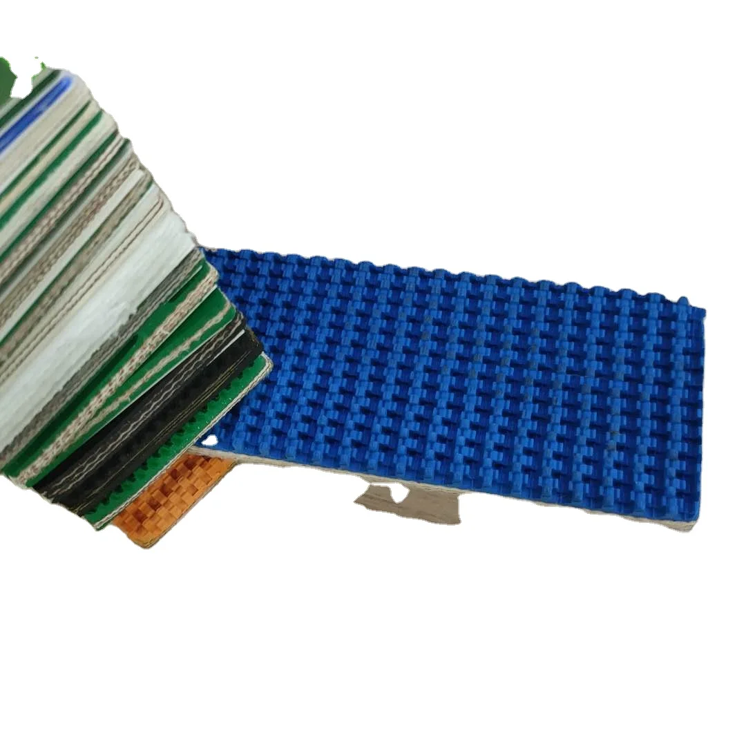 NR  rough surface  top conveyor belt with green grass pattern