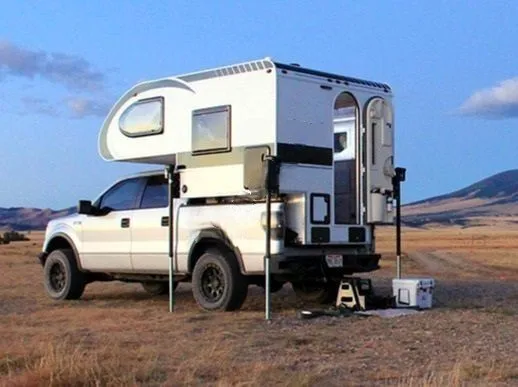 Лидер продаж внедорожный пикап фургон скользящий рельс трейлер для путешествий