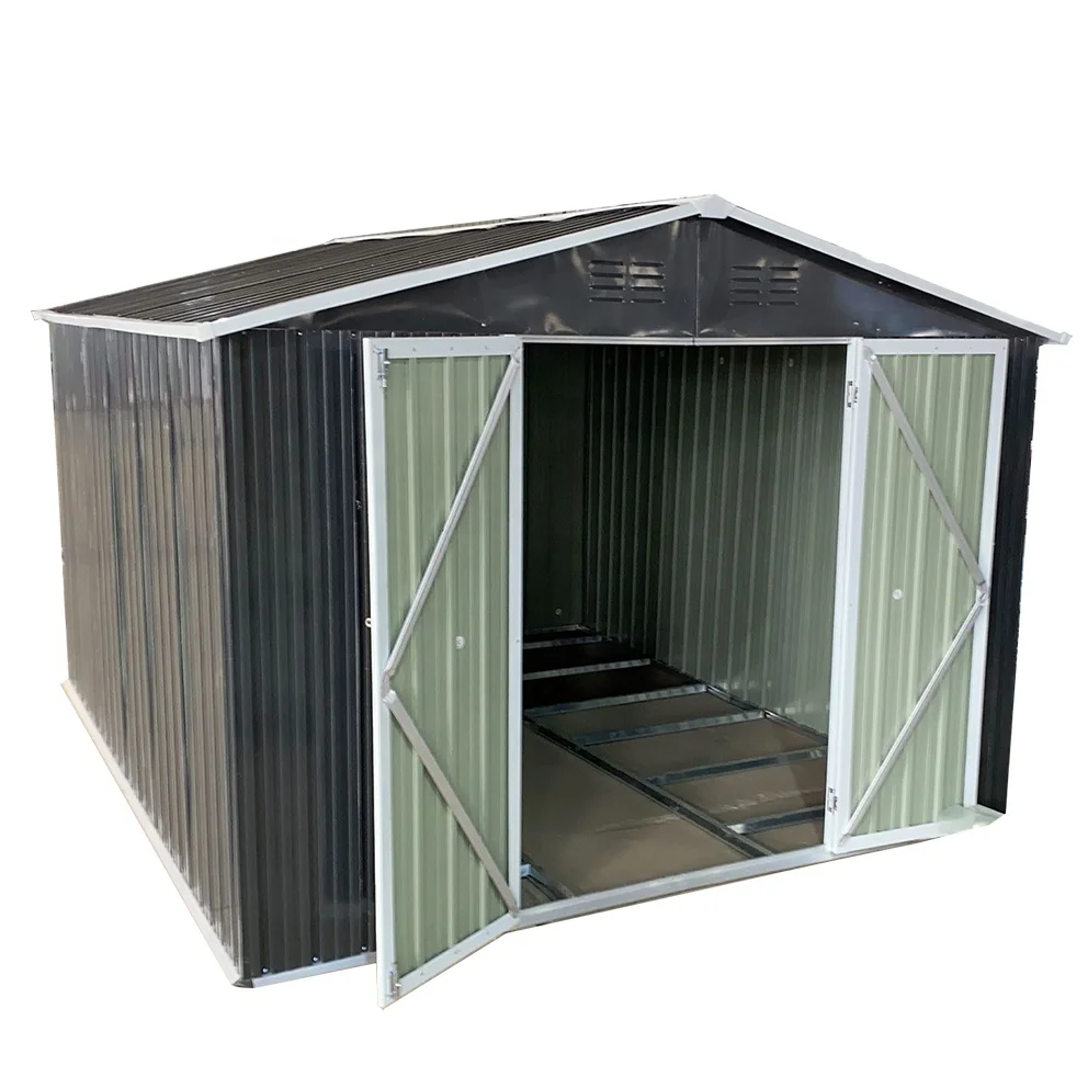  Joiner brand new Prefabricated Garden Storage Shed Metal For Sale flatpack garage