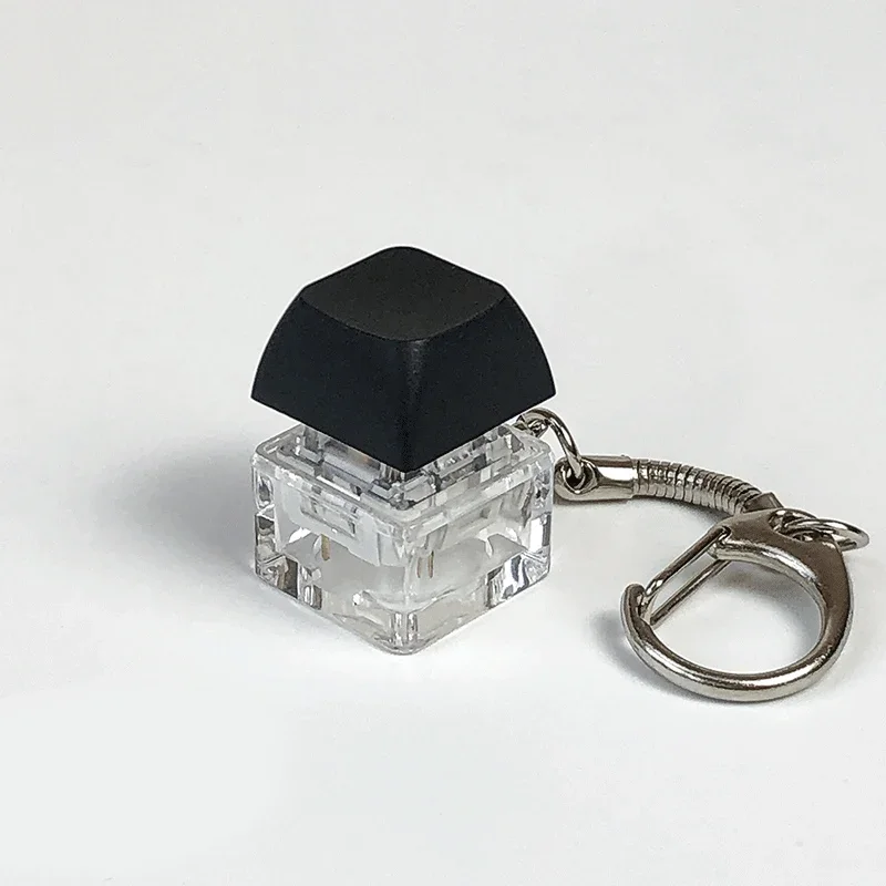 Decompression Keychain Mechanical Keyboard Button Keyring Fingertip Key Cap Pendant Toy Juguetes con teclas de teclado