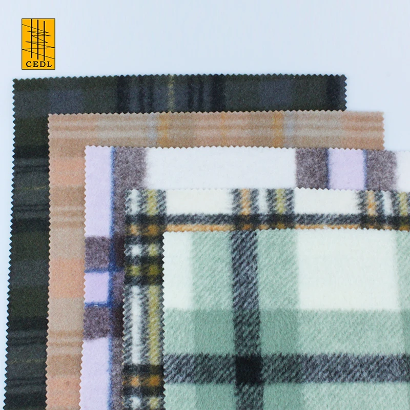 100% Polyester Black and Yellow Caribbean Madras Yarn Dyed Check Plaid Fabric For Overcoat Suit GRS