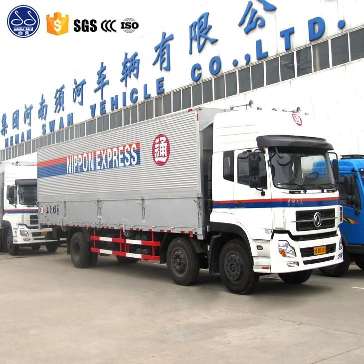 high quality 20 ton payload curtain side semi trailer 2 axles 20ft 40ft box truck trailer roller shutters trailer