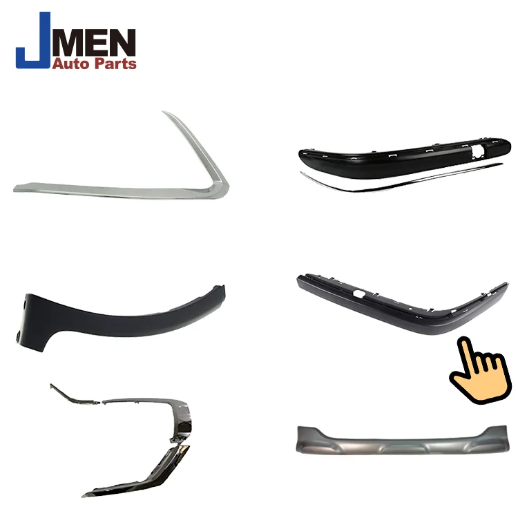 Jmen for NISSAN X-TRAIL XTRAIL T30 T31 T32 Bumper Moulding Strip Trim Lip cover Door Hood car Auto Body Part