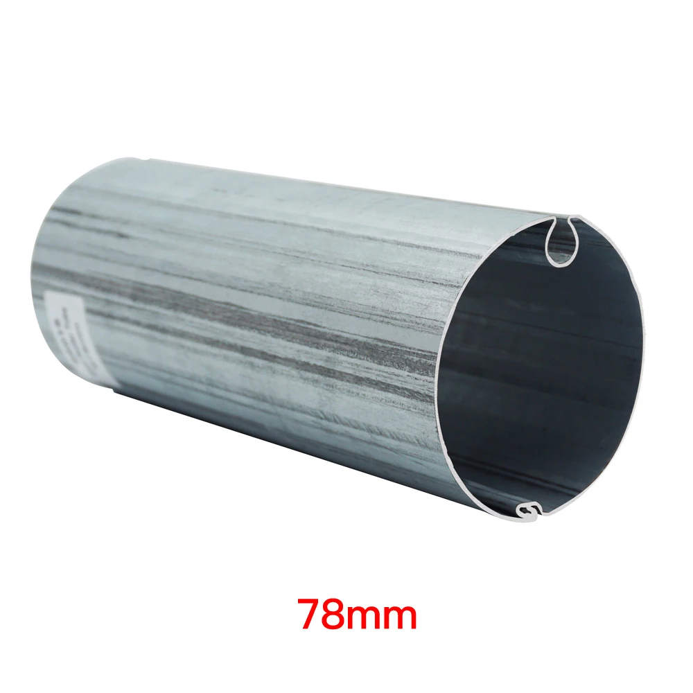 Retractable Awning Roller Tube Galvanized Steel Round Tube Aluminum Pipe