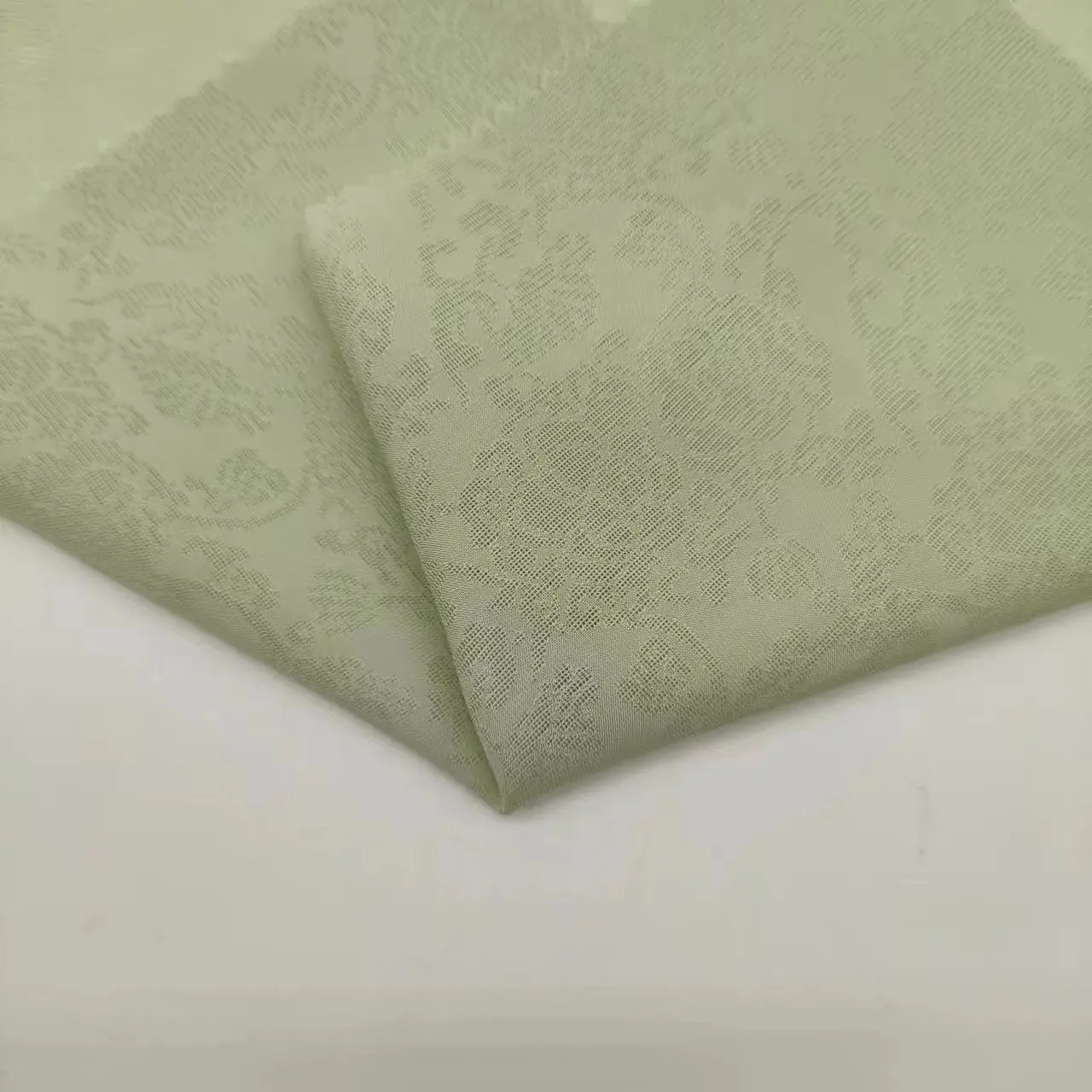 Exquisite organza jacquard relief evening dress, wedding dress fashion fabric, golden silk pattern fabric