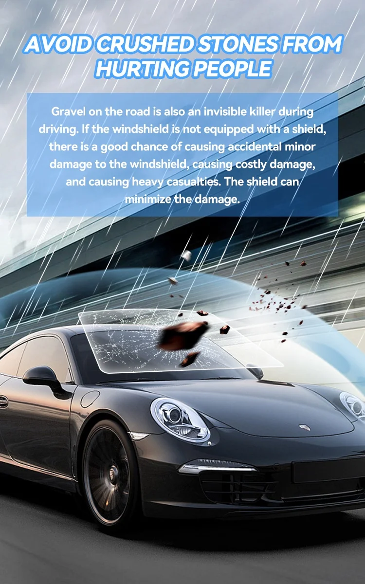 TPU Glass Armor Wholesale Safety Explosion Proof Windshield Protection Film