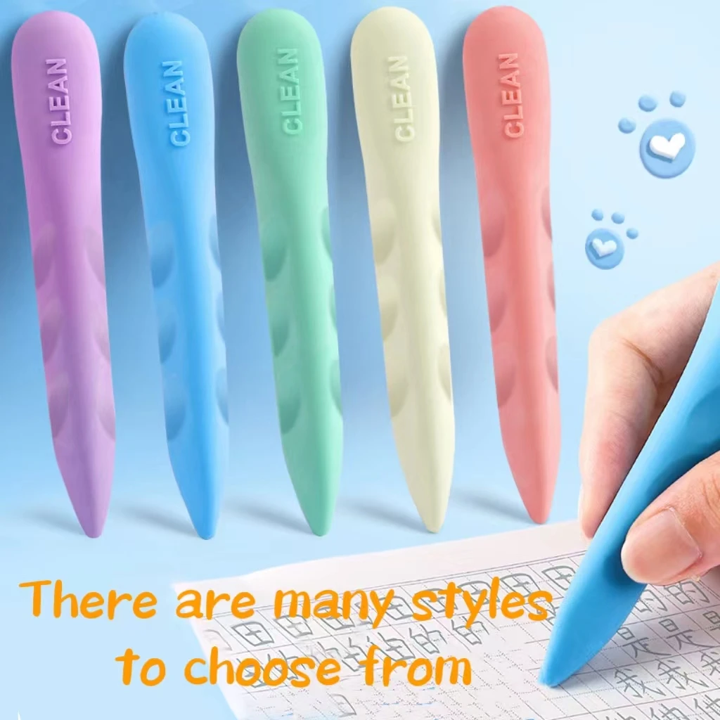 Large hole eraser for elementary school students with creative pencil elephant skin erasers