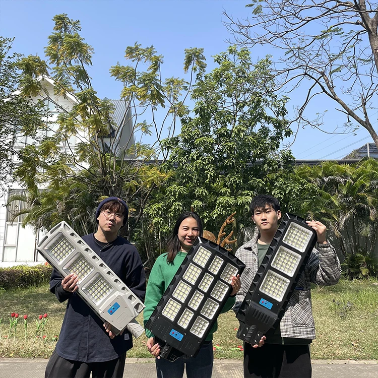 led integrated Solar Outdoor Lights 504/336/252/LED Solar Garden Light PIR Sensor Waterproof Sunlight Wall Yard Street Lamp